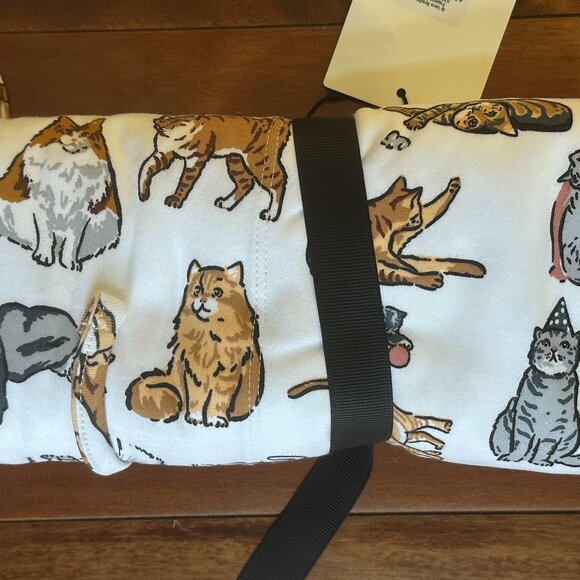 VERA BRADLEY "A CAT'S LIFE" PAJAMA PANTS:NWT LARGE - Picture 6 of 9